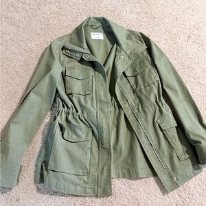 Olive Green Utility Jacket